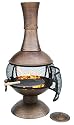 Outdoor Large Cast Iron Opera Garden Chimenea