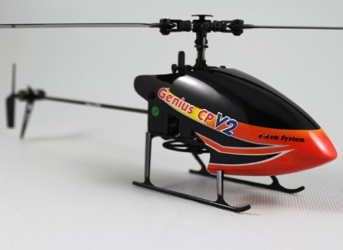 Walkera Genius CP V2 FBL Mini Rc Helicopter, W/ Gen II 6 Axis Control, No Tx On Sale