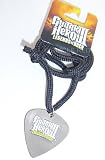 Guitar Hero III Legends of Rock: Silver Guitar Pick Necklace