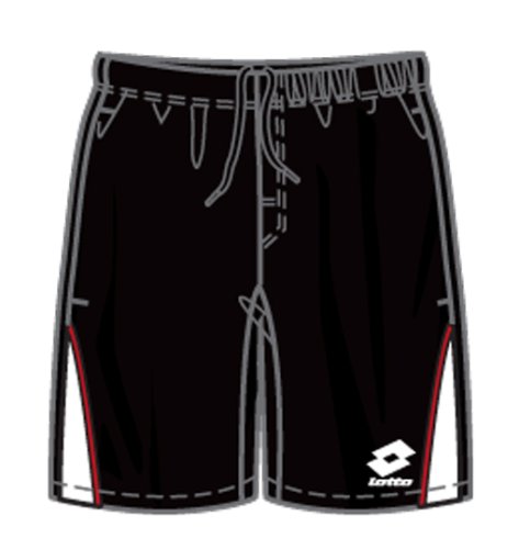 Lotto Hose Race, Herren, black/white