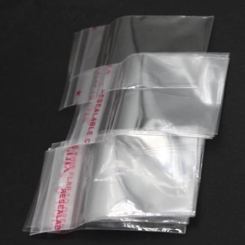FO 1000pcs Hot Selling Clear Crystal Self Adhesive Seal Plastic Bags 3x5cm Lots