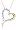 10k Yellow Gold Diamond Journey Heart-Shaped Pendant (1 cttw, H-I Color, I3 Clarity)