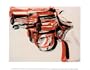 Gun, c.1981-82 (black and red on white) Art Poster Print by Andy Warhol, 14x11