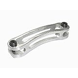 Alum Tail Boom Support Brace, Silver:T-REX 450 PRO