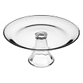 Anchor Glass Cake Stand - 10"