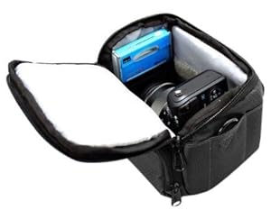 Amazon.com : MegaGear DSLR Camera Black Case Bag for Nikon COOLPIX L820