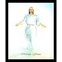 Jesus Christ Welcomes You To Heaven Framed Art Poster Print - 16" X 20"