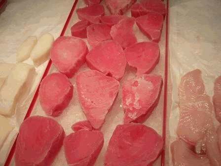 Yellowfin Tuna Steak Wild Caught Frozen3 lb.