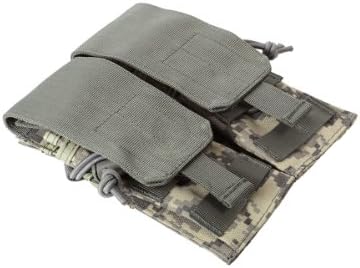 AMA 600D MOLLE M4/M16/AK Double Rifle Mag Pouch - ACU