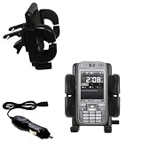 HTC S730 Auto Vent Holder with Car Charger - Uses Gomadic TipExchange