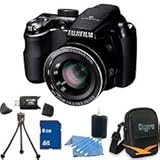 Fujifilm FinePix S4000 14 MP 3" LCD Digital Camera w/ 30x Wide Angle Zoom,  ....