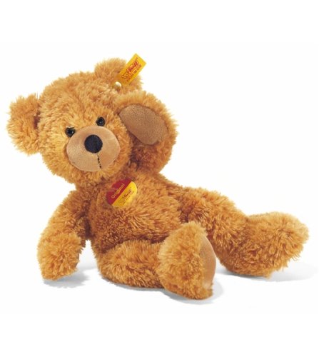 Childrens Toyshop  Third Party New : Steiff 111709 - Fynn Teddybär rotbraun