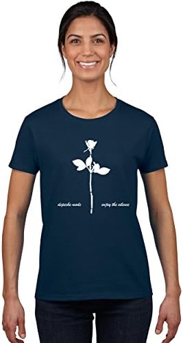 Owncustom 100% Cotton Death Note Logo Print Cosplay Womens Slim Fit T-Shirt Large Navy Blue