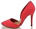 Breckelle's Women's Mavis Pointed Toe Single Soles Pump 4