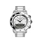 Tissot Men's T0264201103100 Sea Touch Quartz Chronograph Touch Screen White Dial Watch