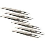 6 Tweezers #NN Stringing Gem Soldering Jewelry Tools