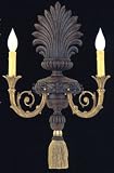 LAMPS BEAUTIFUL Casual Country Two Light Wall Sconce by Savoy House--Excellent customer service--see our feedback.