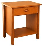 Nouvelle Nightstand (White) (24.75H x 21.25W x 16D)
