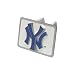 New York Yankees MLB Pewter Logo Trailer Hitch Cover