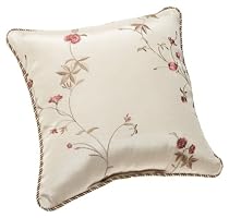 Croscill Rose Garden Square Pillow