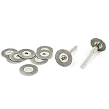 uxcell ダイヤモンド研削ディスク　ダイヤモンド製メタル製　研磨材カッター　実用的なカットルーツ