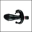 G Spot / P Spot Soft Vibrator 7 Function Black