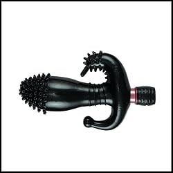 G Spot / P Spot Soft Vibrator 7 Function Black