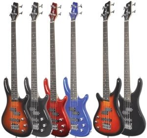 Chord CCB90 4 String Bass Guitar - Band, Musical 