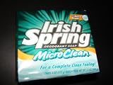 Irish Spring Deodorant Soap MicroClean With Micro Beads 3 BARS