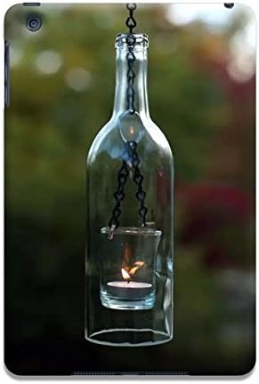 Hahalo Cases Covers Originality Transparency Winebottle,bird Food Feeder,mini and Green Plant, Nice Food for Ipad Mini