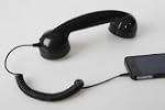 Auricular tel�fono retro iPhone