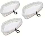 (Pack x 3) Brand New VAX S2, BIONAIRE & H2O H20 Replacement Hard Floor Micro Fibre Re-usable Washable CLEANING PADS