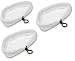 from VAX S2, BIONAIRE & H2O FIRST4SPARES CLEANING PADS For VAX S2, BIONAIRE & H2O H20, Efbe-Schott, Delta & Hot Steam Mops - Replacement Hard Floor Micro Fibre Re-usable Washable CLEANING PADS (Pack x 3)