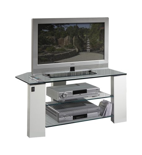 Ambientehome 52243 TV-Phonotisch Arab Hochglanz wei&szlig; lackiert 54. 5 x 100 x 50. 5 cm, wei&szlig; Preisvergleich