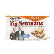 Newman's Own Organics Fig Newmans, Low Fat, 12-Ounce Packages (Pack of 12)