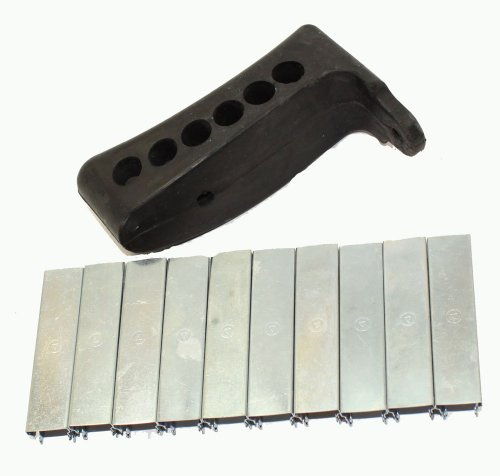 91/30 m44 Mosin Nagant Rubber Recoil Butt Pad with 10 Mosin Nagant Stripper clip by FSI