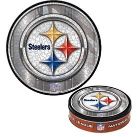 See Pittsburgh Steelers 500 Piece Puzzle Tin