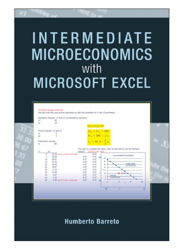 Intermediate Microeconomics with Microsoft Excel 0521899028 pdf