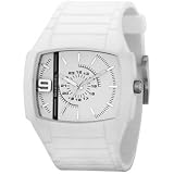 Diesel - Quartz White Silicone Strap with White Dial Men's Watch - DZ1321