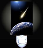 Comet Passing Earth Decorative Night Light