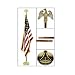 Indoor American Flag Flagpole Base and Tassel