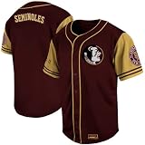 NCAA Florida State Seminoles (FSU) Youth Rally Baseball Jersey - Garnet (Large)