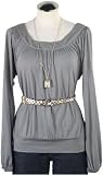 Fossil Knit - Rita (Color: Charcoal)
