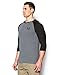 Under Armour Men's UA Tri-Blend 3/4 Sleeve Tee, Greyhound Heather/Asphalt Heather/Stealth Gray, XL
