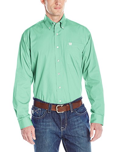 Cinch Men's Long Sleeve Button Down Solid