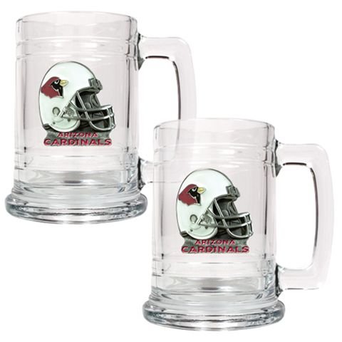 Arizona Cardinals Set of 2 Beer Mugs