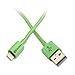 [Apple MFi Certified] Cable Matters Lightning Cable in Green 3.3 Feet/1 Meter