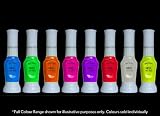 UV Nail Art & Brush Pens White