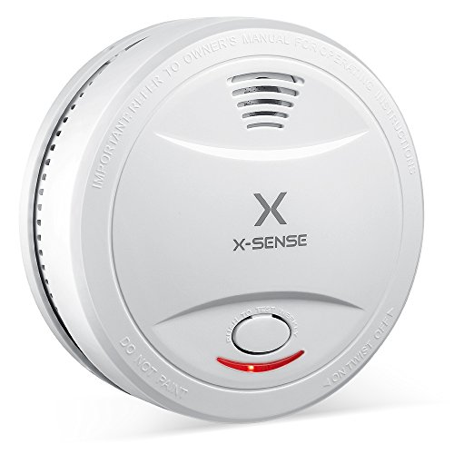 X-Sense SD05C 5-Year Extended Battery Life Smoke Detector Fire Alarm with Photoelectric Sensor