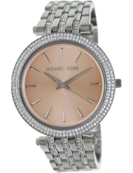 Michael Kors Darci Rose-Gold-tone Dial Steel Crystal Ladies Watch MK3218